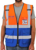 Dib Safety Hi Vis Reflective Safety Vest by HighVisibilityWorkwear