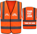 AYKRM 12 colour High visibility viz vest hi vis viz reflective work by AYKRM