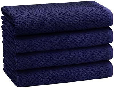 COTTON CRAFT Euro Spa Waffle Weave Bath Towels by COTTONCRAFT