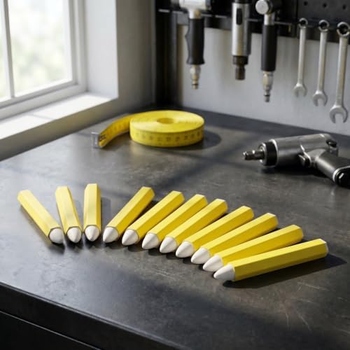 12pcs Yellow Car Tire Marker Pen - Image 5