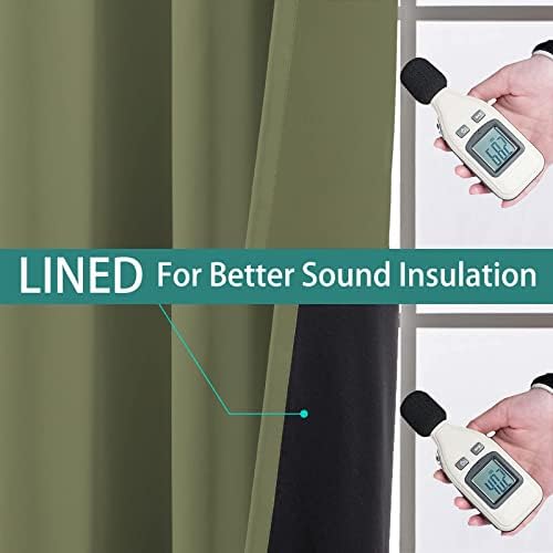 Yakamok Sage Blackout Curtains 84 Inches Long - Image 4