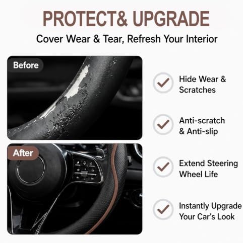 Car Steering Wheel Cover Full Surround - Image 4