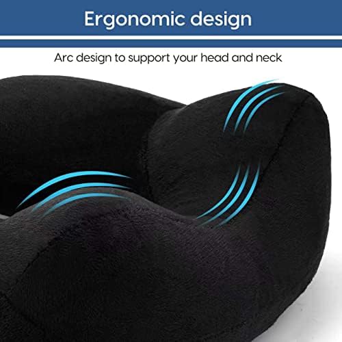 Inflatable Travel Pillow for Airplane Inflatable Neck Pillow for Traveling - Image 3