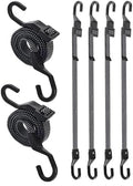 48" Flat Adjustable Bungee Cords by LuckyStraps