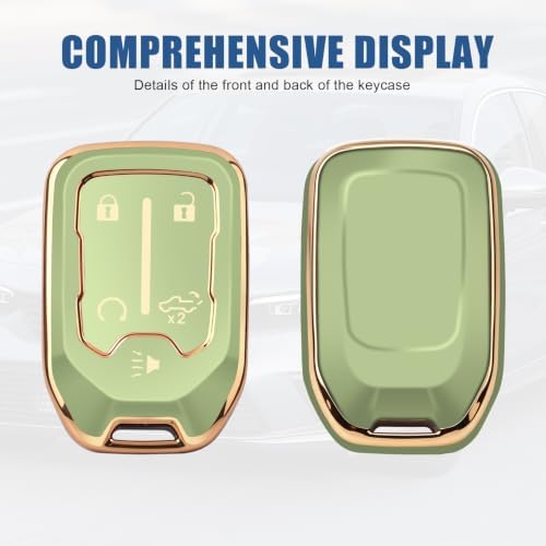 for GMC Key Fob Cover, 5 Buttons TPU Protection Case - Image 4