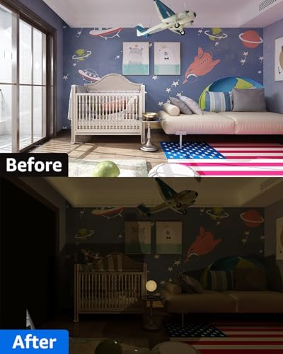 Sumobaby Blackout Curtains Portable 23"x72", No Drill Door Curtains - Image 6