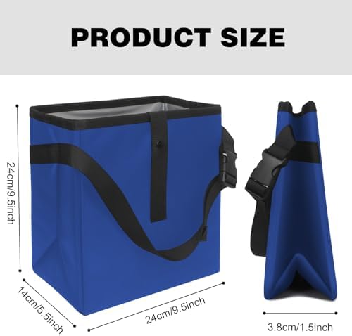Homelove Car Trash Can, Leak-Proof Waterproof Trash Bin Collapsible Portable - Image 4