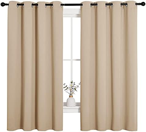 NICETOWN Biscotti Beige Blackout Curtains by NICETOWN