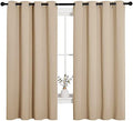 NICETOWN Biscotti Beige Blackout Curtains by NICETOWN