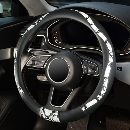 ZHOL Snake Skin Steering Wheel Cover - Image 3