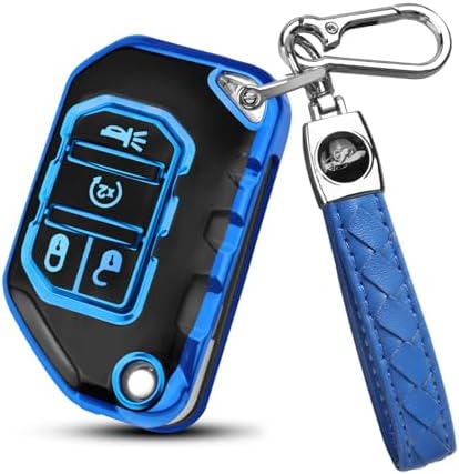 QBUC for Jeep Key Fob Cover by QBUC