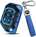 QBUC for Jeep Key Fob Cover by QBUC