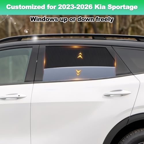 Sportage Window Shades 2023-2026, Rear Side Mesh - Image 4