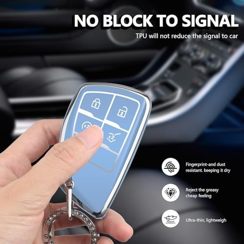for Chevy Key Fob Cover, 5 Button TPU Protection Case - Image 3