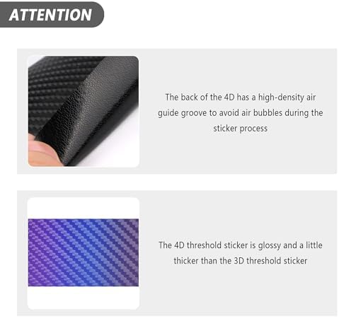 4PCS Car Door Sill Protector - Image 7