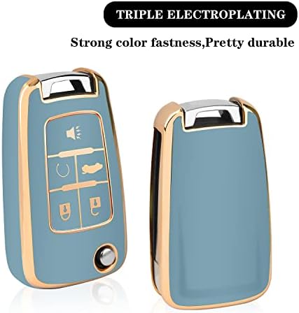 QBUC for Chevy Key Fob Cover Case - Image 3