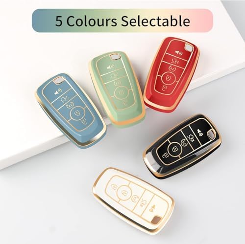 For Ford Key Fob Cover Full Protection 5 Button - Image 6