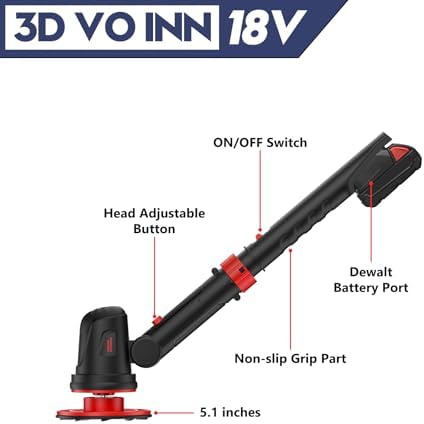 Electric Ice Scraper for Milwaukee 18V Battery, 1300RPM High-Speed Windshield - Image 2