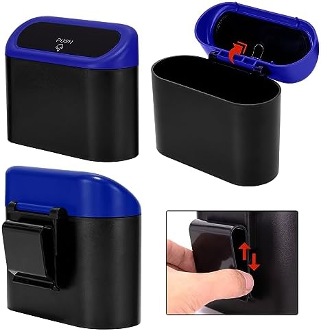 Ginsco 2 Pack Mini Car Trash Can - Image 4