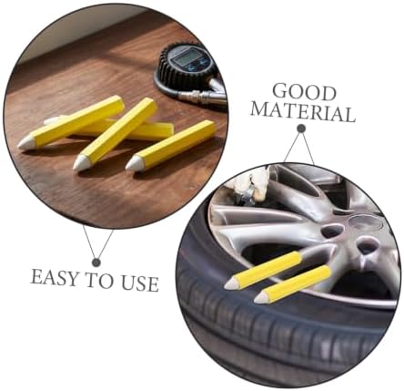 Beavorty White Tire Marker Crayons 12pcs Waterproof - Image 3