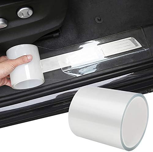 Storystore Car Door Edge Guard, 4 in x 33 Ft Clear Door Edge Protector by Storystore