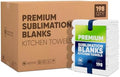 Microfiber Wholesale Sublimation Blanks Towels 16x16 by MicrofiberWholesale
