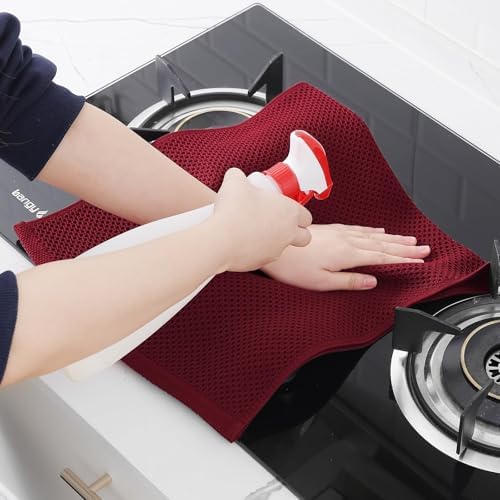 Homaxy 100% Cotton Waffle Weave Kitchen Dish Towels 24-Pack - Image 5