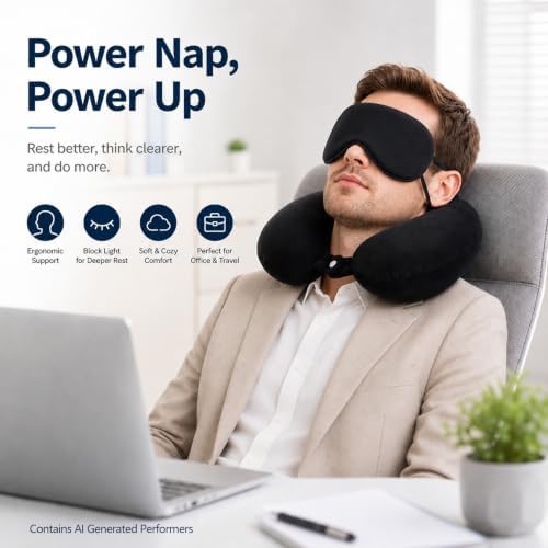 RAINFLOW Travel Neck Pillow Set - Image 5