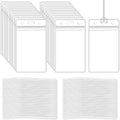 10 Pack Luggage Bag Tag Holders by koorito