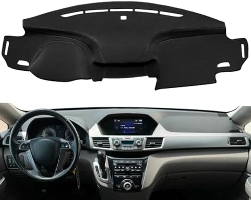Dash Cover Mat Custom Fit for Honda Odyssey Dashboard Pad Cap Carpet Protector by AKMOTOR