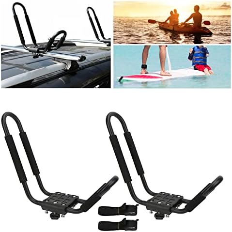 Alomejor Kayak Roof Rack J Shaped Rust Proof Carrier - Image 7