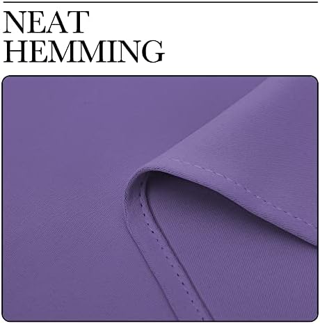 NICETOWN Lilac Purple Blackout Curtains 96" Long, 2 Pieces - Image 7