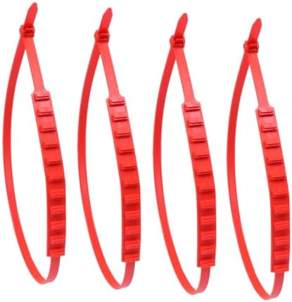 15pcs Car Tire Anti-skid Chains Emergency Snow Wheel Tie Straps by HOODANCOS