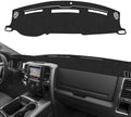 CARTIST Dash Cover for Dodge Ram 2009-2018 Without Hud Dashboard Cover Mat by cartist