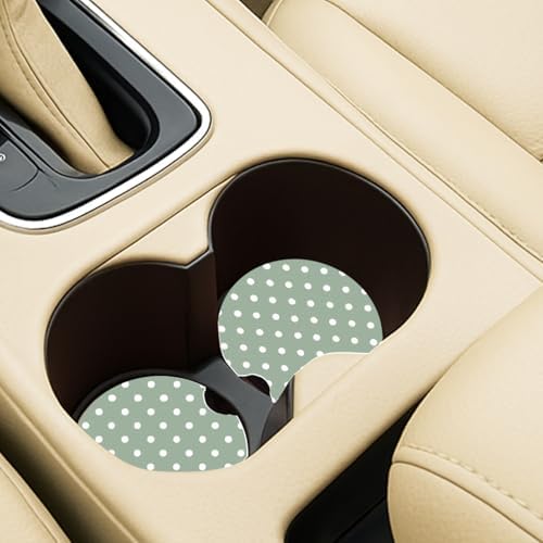Ceramic Car Coasters – Absorbent Car Cup Holder Coaster Set - Image 6