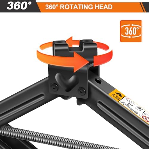 HSHa Car Scissor Jack 2 Ton Scissor Jack - Image 5