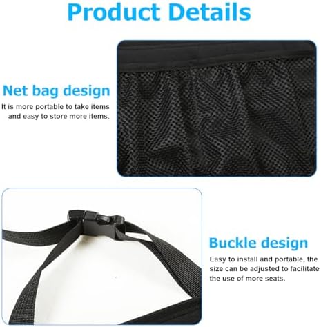 HZEL Car Trunk Organizer, Detachable Vehicle Backseat Storage Bag - Image 3