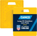 Camco Camper/RV Large Stabilizer Jack Pads by Camco