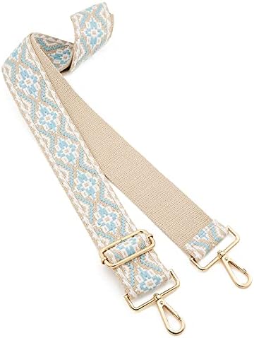 ZOOEASS Wide Shoulder Strap Adjustable Replacement Belt Crossbody Canvas Bag - Image 2