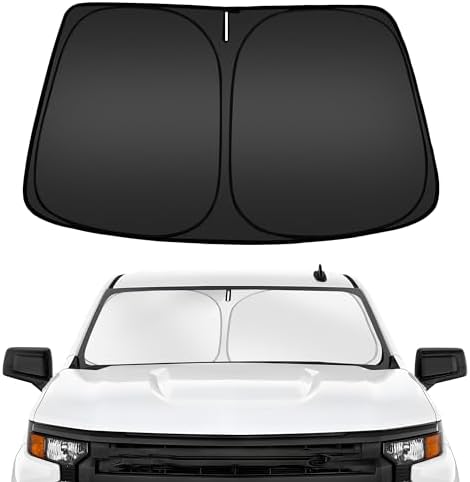 ARISMOTOR Windshield Sun Shade for Ch-evrolet Silverado 1500 2019-2026 by ARISMOTOR