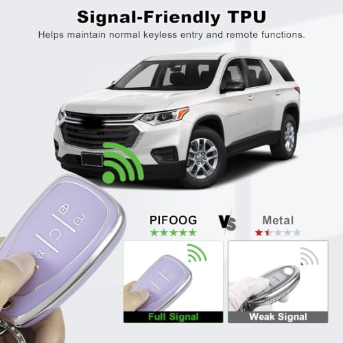 PIFOOG Purple Key Fob Cover Compatible - Image 4