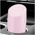 Car Trash Can Bin with Lid, Leakproof Portable Garbage Trash Bin Mini Cup by YTFRL