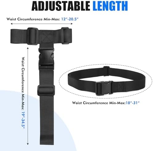 2 Pack Luggage Straps for Suitcases, Luggage Straps to Connect Two Suitcases - Image 2