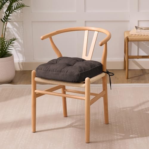 IASEAHK Memory Foam Dining Chair Cushions, 16.5"x16.5"x3.5" - Image 2