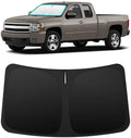 INSAUTO Windshield Sun Shade for Chevrolet Silverado/GMC Sierra 2007-2013 by INSAUTO