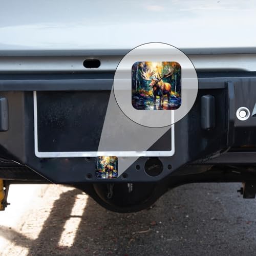 Hitch Cover Fits for 2-Inch Hitch, Moose - Image 5