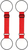 Luggage Straps for Suitcases, Luggage Connector Belt Strap 2 Red by SpassLeben