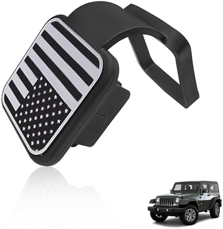 Trailer Hook Dust-Proof Plug, 1.9 Inch Hitch Cover Trailer Hitch Cover by Unknown