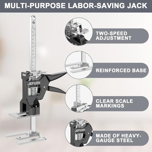 Labor Saving Arm Jack 2 Pack, 440 LBS Load Capacity Multi-Purpose Height - Image 3