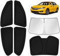 KUST Car Window Shades for 2013-2017 Honda Accord Accessories Windshield Sun by KUST
